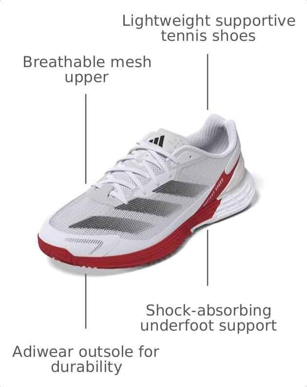 Image of adidas Men's Defiant Speed 2 Tennis Shoe