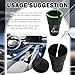 2PCS X-Large Car Ashtrays for Cigarettes,Portable & Self-Extinguishing Car Ashtrays for Cup Holder Smell Proof,Multifunctional Smokeless Ashtray for Cars as Cars Trash Bin