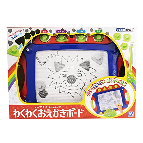 マルカ(Maruka) わくわくおえかきボード おもちゃ 知育玩具 3才以上 194112