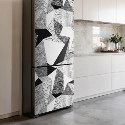 Décalcomanie pour cuisine design géométrique abstrait 190cm - 4