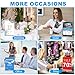 EHWINE Acrylic Sign Holder 8.5 x 11, 10 Pack Double-Sided Stand up Table Top Sign Holders, Clear Acrylic Picture Frame Menu Flyer Paper Holder Display Stand for Office Business Store Wedding Party
