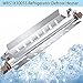 WR51X10055 Refrigerator Defrost Heater Replacements WR55X10025 Refrigerator Temperature Sensor WR50X10068 Defrost Thermostat Compatible with General Electric Hotpoint Replaces WR51X10030.