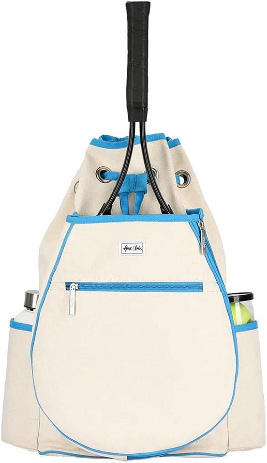 Ame & Lulu Hamptons Tennis Backpack (Limeade) : Sports & Outdoors