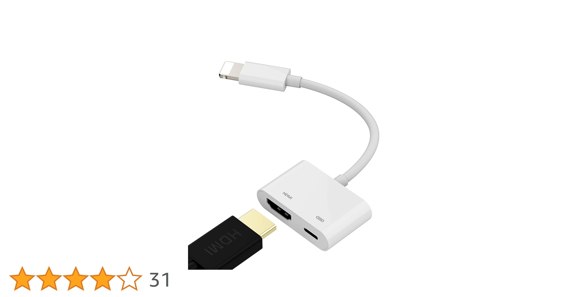 Amazon | MAMAN iPhone HDMI変換ケーブル lightning HDMI 変換