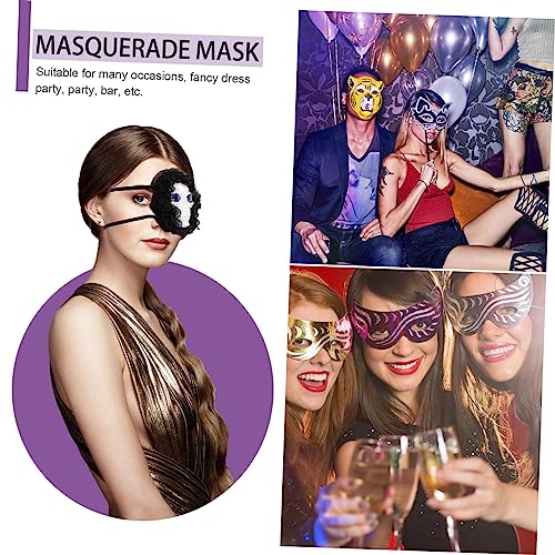 Lurrose 1 Par De Adereços De Baile De Formatura Ciclopes Venda Nos Olhos Para Crianças Tapa-Olho Úni