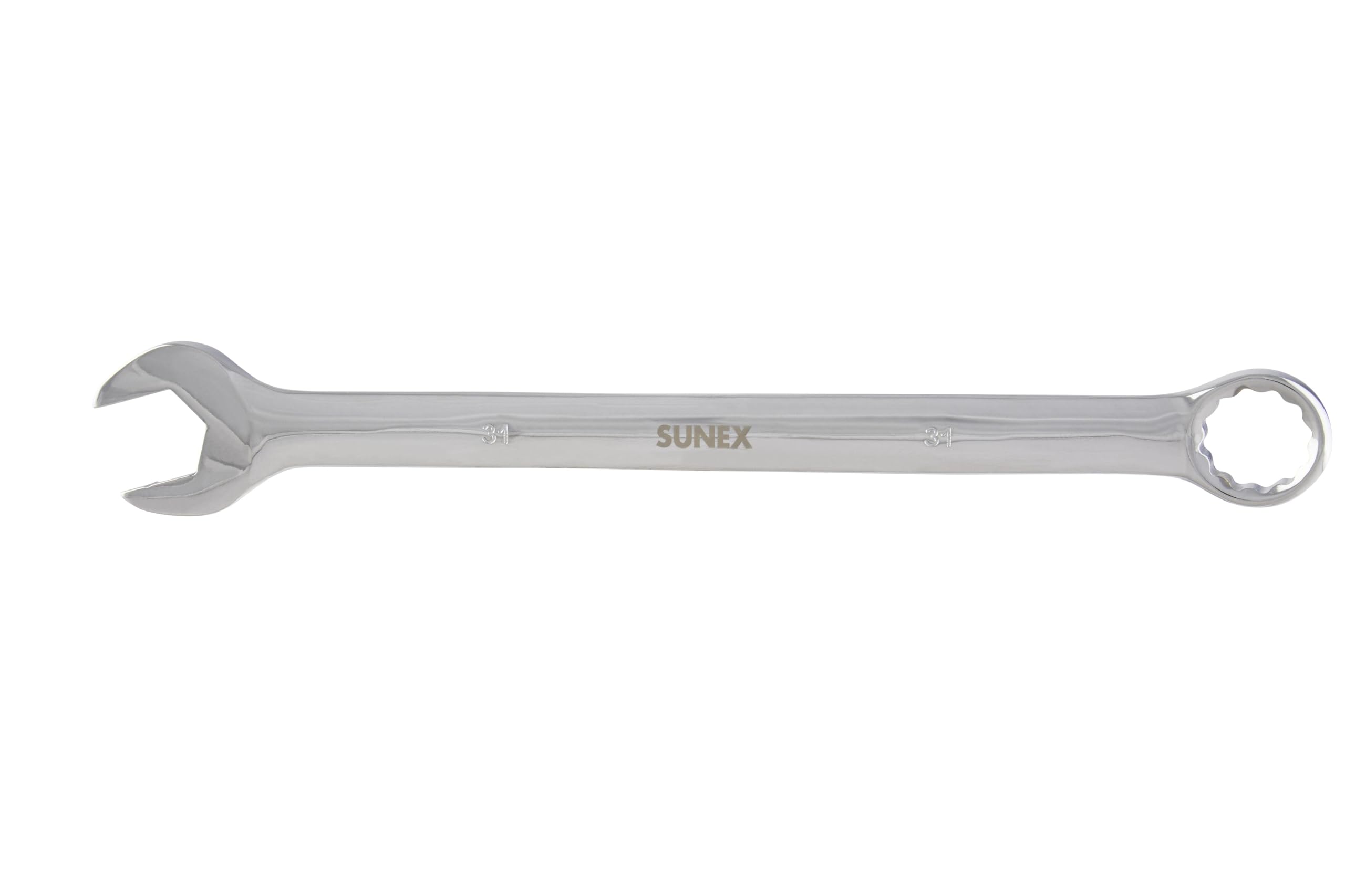 Sunex 991925 m 25 mm Fully Polished v-​groove combination wrench, 991931M