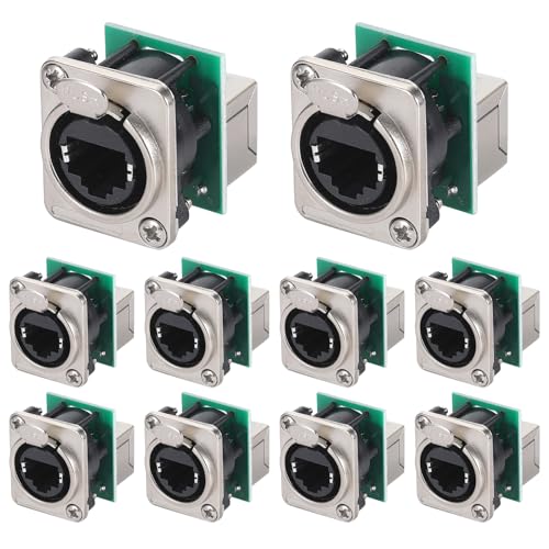 Connecteur Ethercon NE8FDP RJ45 PENGLIN avec châssis série D haute résistance
