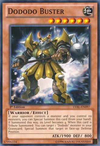 YU-GI-OH! - Dododo Buster (LVAL-EN097) - Legacy of The Valiant - 1st Edition - Common