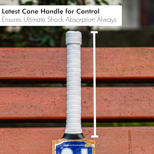 Image of ZAP Glaze Scoop Tennis Bat for Cricket (Size - 33.5 inch) | Grade 1 Kashmir Willow | Hard Tennis Ball Cricket Bat | Extreme Lightweight with Waterproof Coating | Perfect for Power Hitting (33.5)
