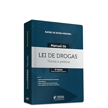 Capa do livro Manual da lei de Drogas - Teoria e Prática (2024)