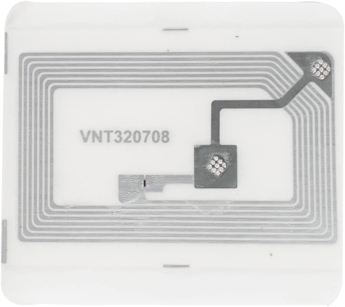 RapidRadio RRHFNFC01 13.56 MHz ISO 14443A : NFC Type 2 NTAG213 HF RFID NFC NTag Sticker, 40x26mm, Pack of 50