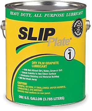 Slip Plate #1 Graphite Dry Film Lubricant, 1 Gal