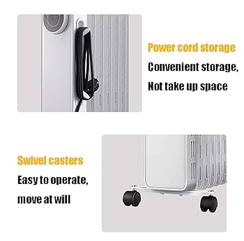 Amazon.co.jp : オイルヒーター家庭用電気ラジエーター省エネ