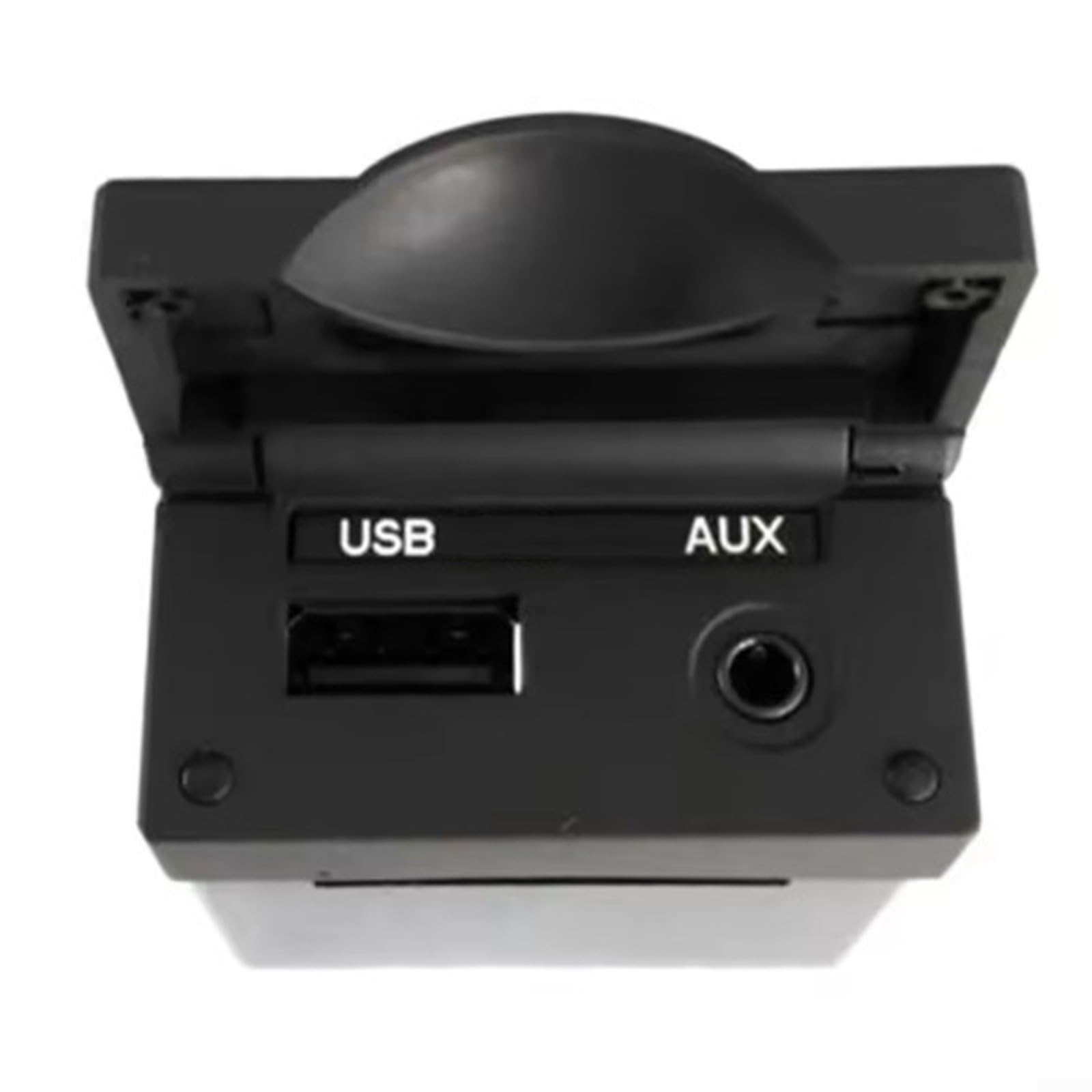 Presa USB AUX per console centrale per Hyundai Genesis Coupe 2010-2012, ingresso audio per adattatore porta 96120-2M100, ABS nero