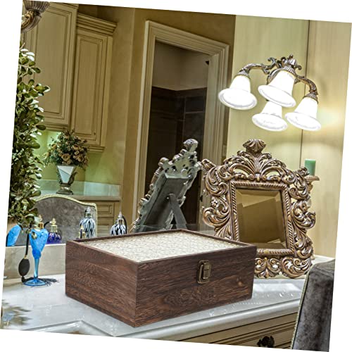 Coffret à bijoux vintage d'exception avec vitrine de présentation