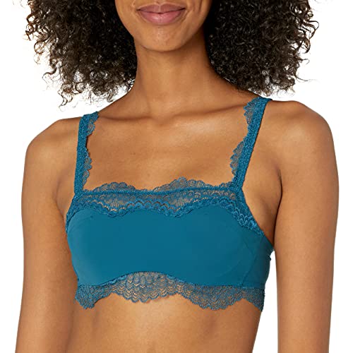 Simone Perele ECLAT Bandeau Feminino, Azul-petrĂłleo, XP