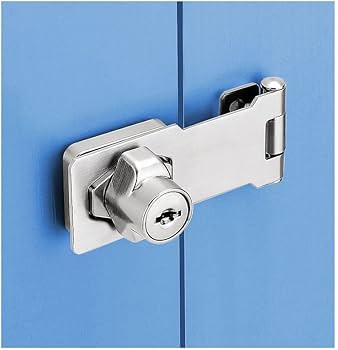 Amazon | 鍵つき掛金錠 鍵付き 掛金錠 2本キー 鍵は通用しません