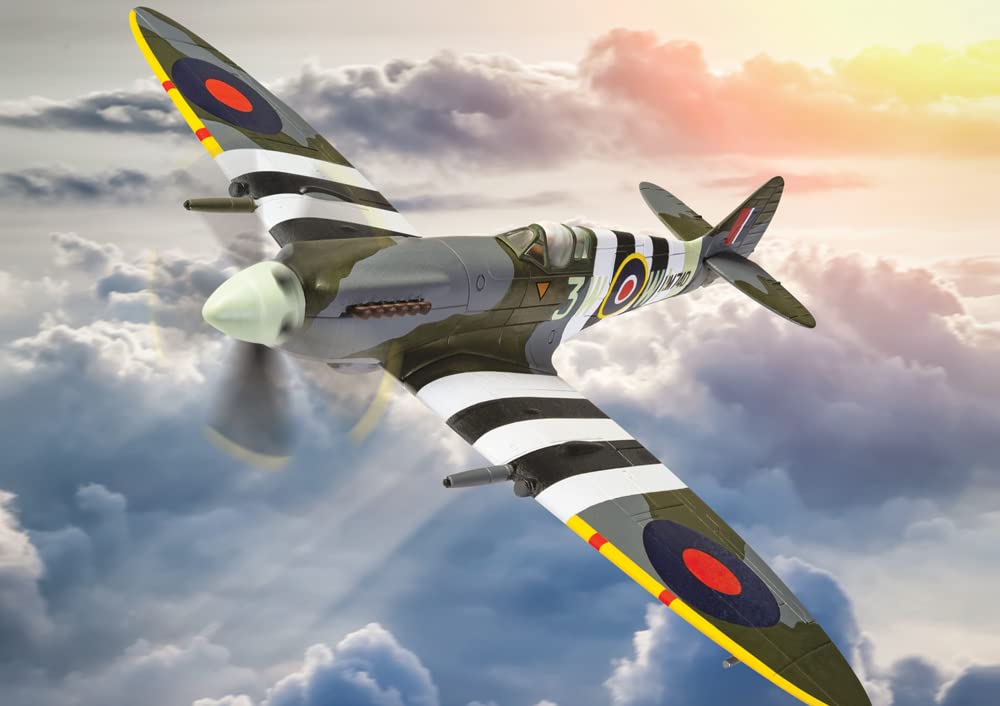 Amazon.com: Corgi D-Day Supermarine Spitfire MK XIVc WWII Military