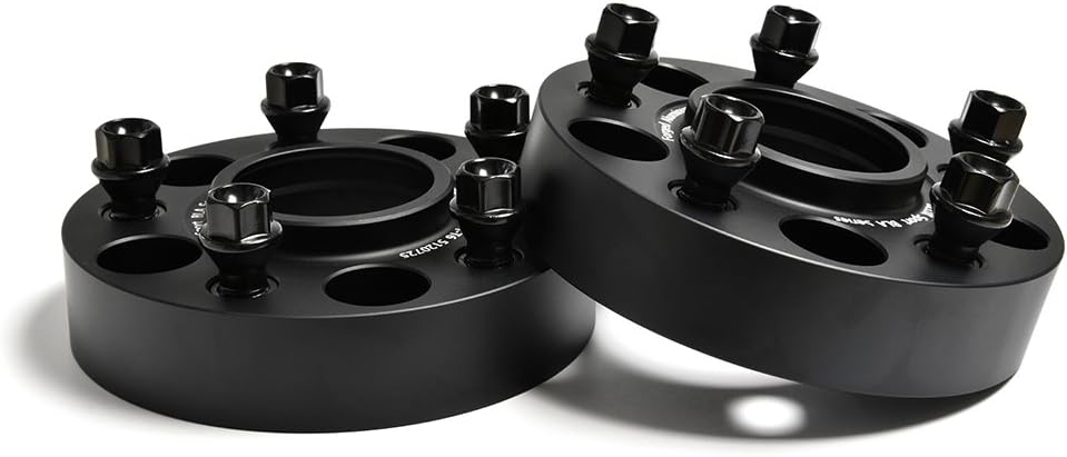 2Pcs 40MM PCD 5x120 CB72.5 Hub Centric Wheel Spacers Wheel Adapter Forged Aluminum Alloy 6061 T6 with Bolt M12x1.5 for BMW M3 E36 E46 E90 E92 E93