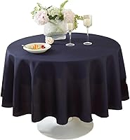 Vista 22 de Craft & Party, mantel de poliéster redondo, 120 in