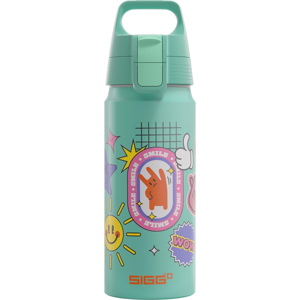 SIGG - Kids Aluminium Bottle - WMB ONE Happy 0.6 L — image 1