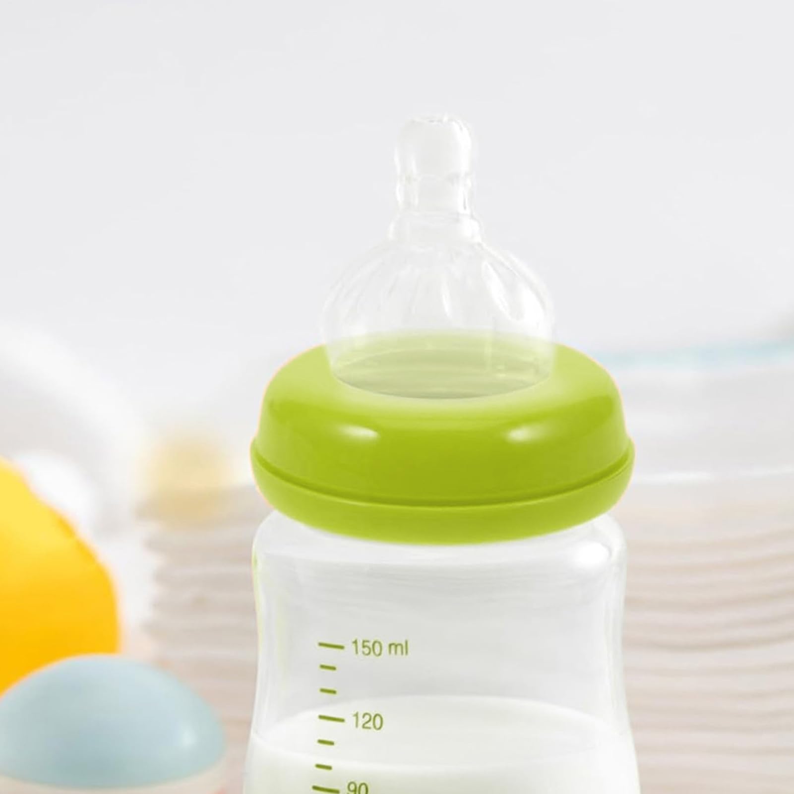 Anneau À Vis De Biberon - Babinet De Remplacement De Biberon, Pièces De Bouchon À L'épreuve Des Fuites | Ensemble À Partir De Matériaux De Sécurité Alimentaire Très Durables, Accessoires De Bébé Fiabl