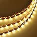 LEDwholesalers 16.4 Feet (5 Meter) Flexible LED Light Strip with 300xSMD3528 and Adhesive Back, 12 Volt, Warm White 3100K, 2026WW-31K