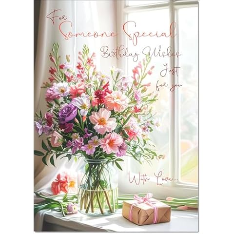 Doodlecards Someone Special Birthday Card with Envelope Cover
