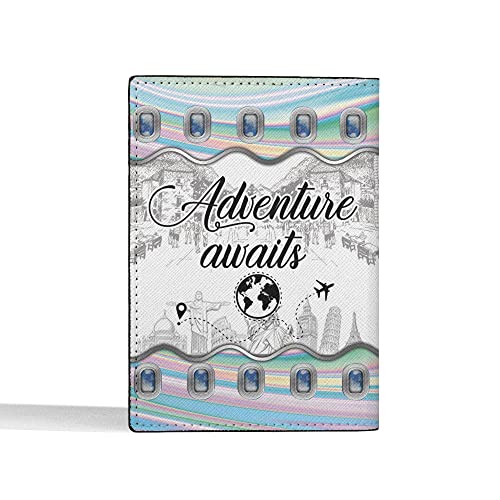 Personalized Name I Can Travel Anywhere I’m Retired Leather Passport Wallet Fun Unique Gift for Traveler Custom Travel Accessory Passport Holder Gift for Girl Traveling Lover 14 - Thumbnail 3