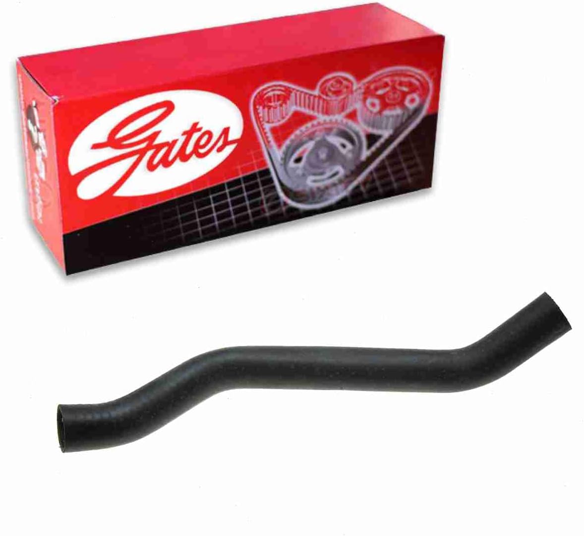 Gates Upper Radiator Coolant Hose compatible with Chevrolet Camaro 4.9L 5.0L 5.3L 5.4L 5.7L 6.5L V8 1967-1979