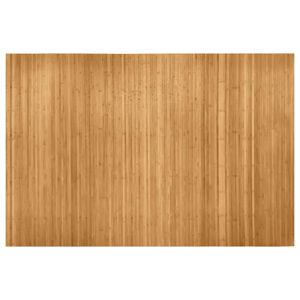 HUAKEHOM Paravent Raumteiler PflegeleichtTrennwand für Wohnzimmer Schlafzimmer Büro Spanische Wand Sichtschutz Modern Bambus Natur 250x165 cm