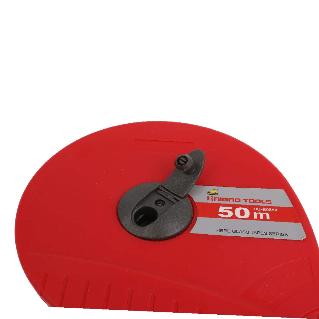 New Lon0167 Cinta métrica Destacados de fibra de eficacia confiable vidrio métrica lateral doble retráctil de 50 m 164 pies con carcasa de plástico(id:2d6 b8 2b 2c9)
