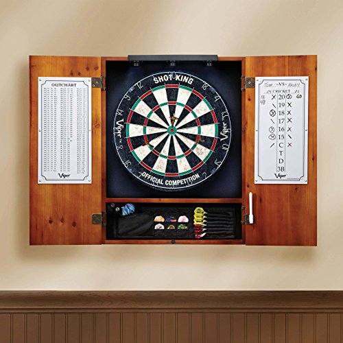 Viper Shadow Buster Dartboard Cabinet Mounted Display Light, Black, Battery Operated #TOP3