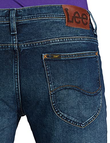 Image of Lee Men's Bruce Skinny Fit Mid-Rise Jeans