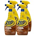 Zep Hardwood and Laminate Floor Cleaner - 32 Oz (Case of 4) - ZUHLF324 - Cleans Spots, Stains, and Scuffs while Restoring Shine on Hardwood, Laminate, Cabinet Doors, Crown Molding, and MORE