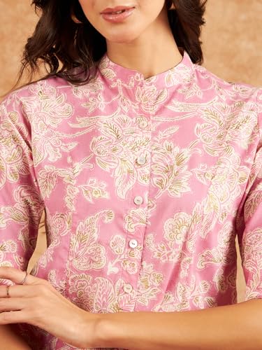 Image of Modeve Women Cotton Top for Summer