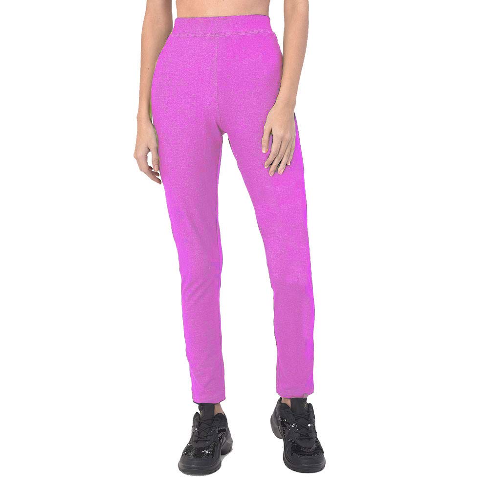 Women’s Heavy Cotton Lycra Bio Wash Baby Pink Jegging/Joggers Small to Plus Size Pant-image-13