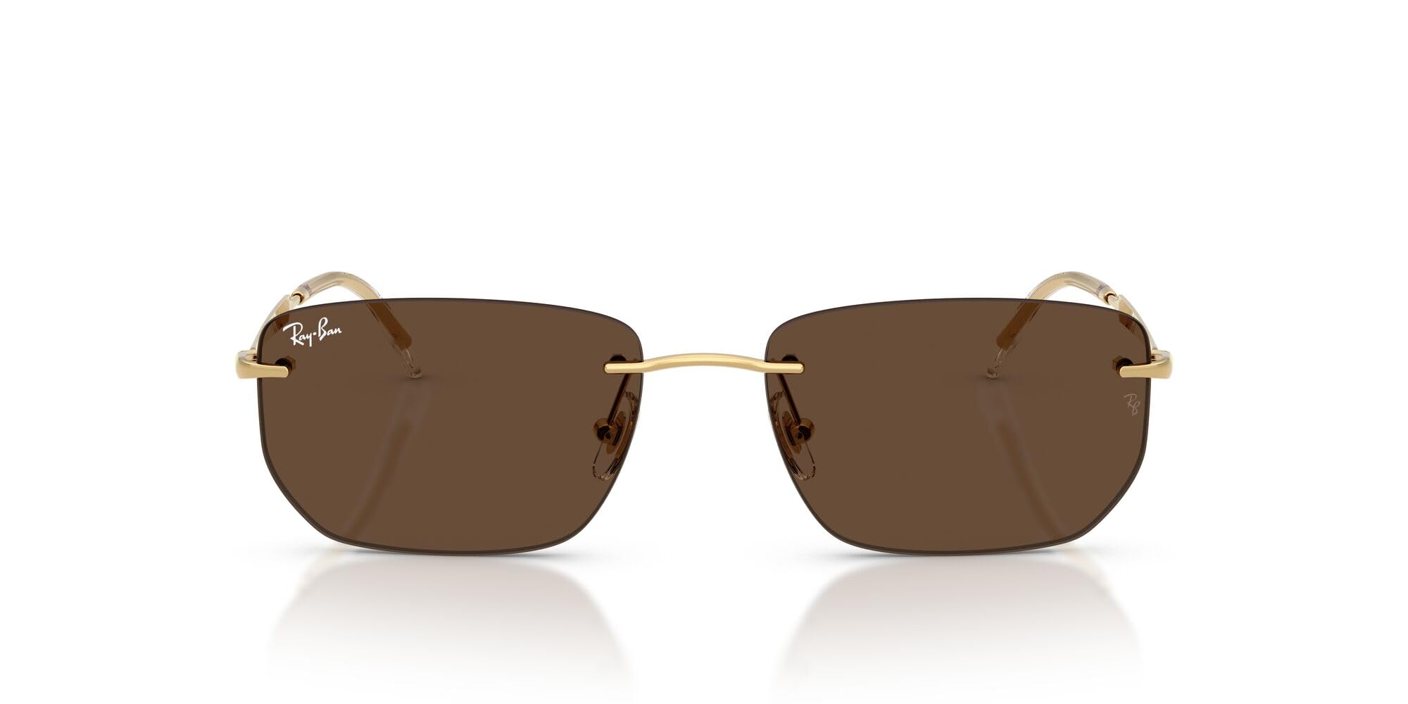 

                                                    Ray-Ban RB3768 Sunglasses, Gold/Dark Brown, 56 mm