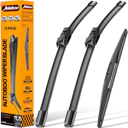 AUTOBOO 3-Pack Windshield Wiper Blades for Subaru Outback 2020-2025, Original Equipment Replacement...