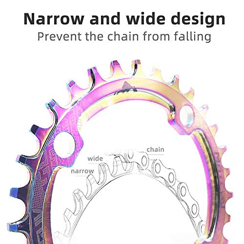 image for VXM 104BCD Chainring 32T 34T 36T 38T【2021 New Electroplating Process