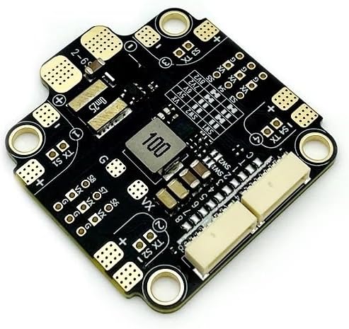 Top view of the VERBANA PDB3060 Power Distribution Board showing components and connection points.