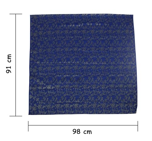 Image of Nilavan's Designer Unstitched Blouse Materials | Gorgeous Traditional Multi-Color Blouse Pieces for Women