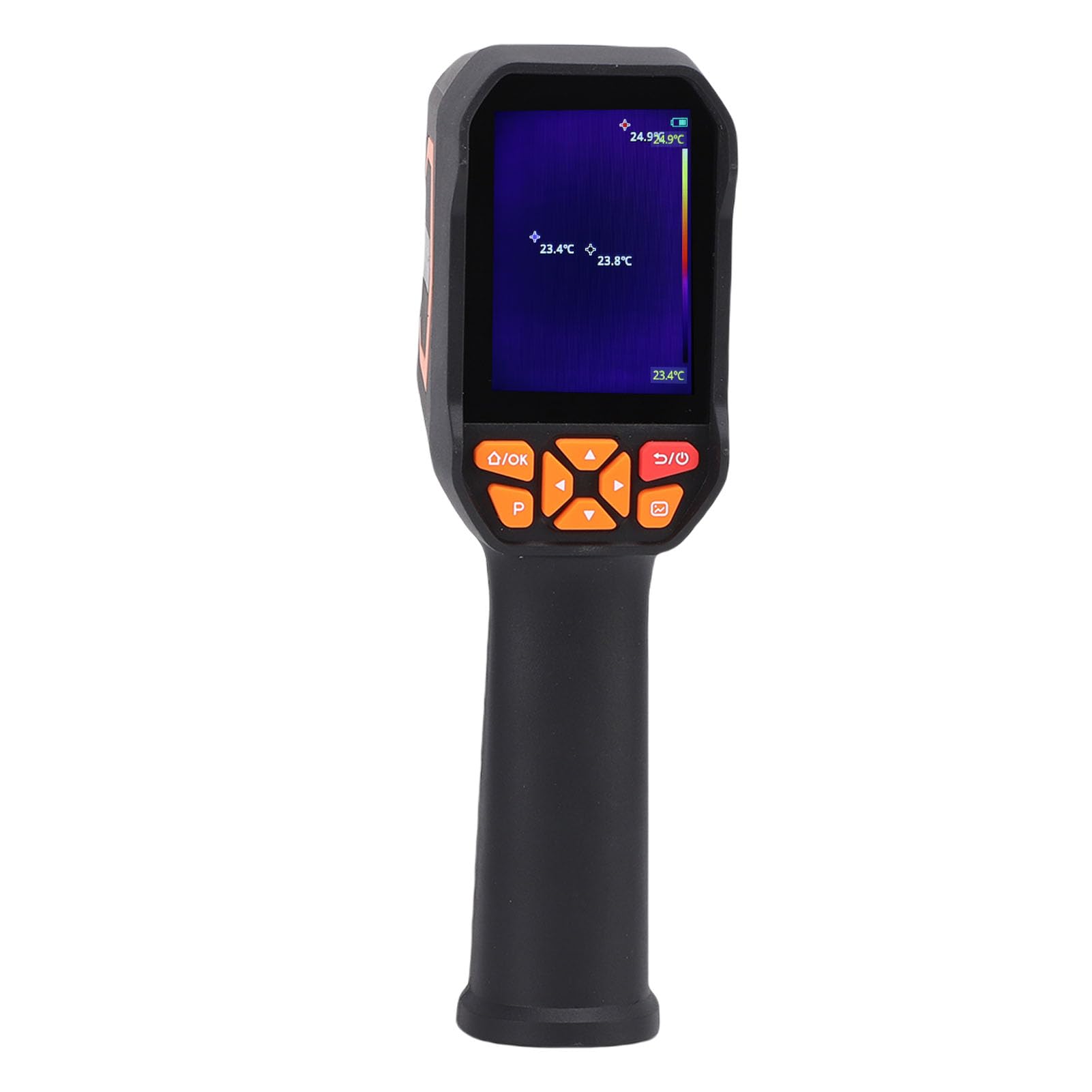 Generic Kamera Termowizyjna o Rozdzielczości 256x192 IR, Ręczna Kamera Termowizyjna na podczerwień z Dwoma Trybami, Obrazowa z pamięcią EMMC 8 GB, Idealna do Kontroli Budynków