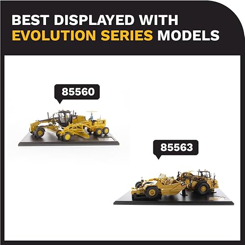 Miniatura 7 de Diecast Masters Camión para gatos Caterpillar 977D y 963K 1:50, serie Evolution | Camiones coleccionables de construcción a escala | Camión