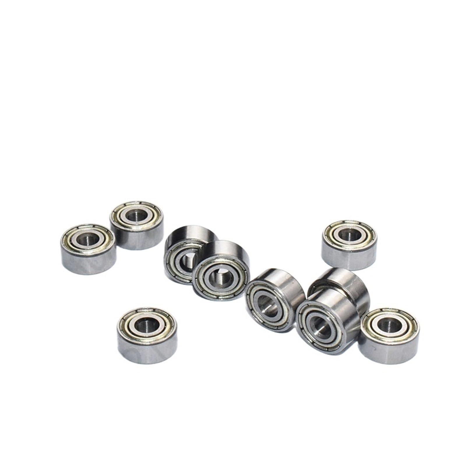 10 Uds MR93ZZ 3 * 9 * 4(mm) 10 Uds rodamiento de acero cromado en miniatura sellado de metal