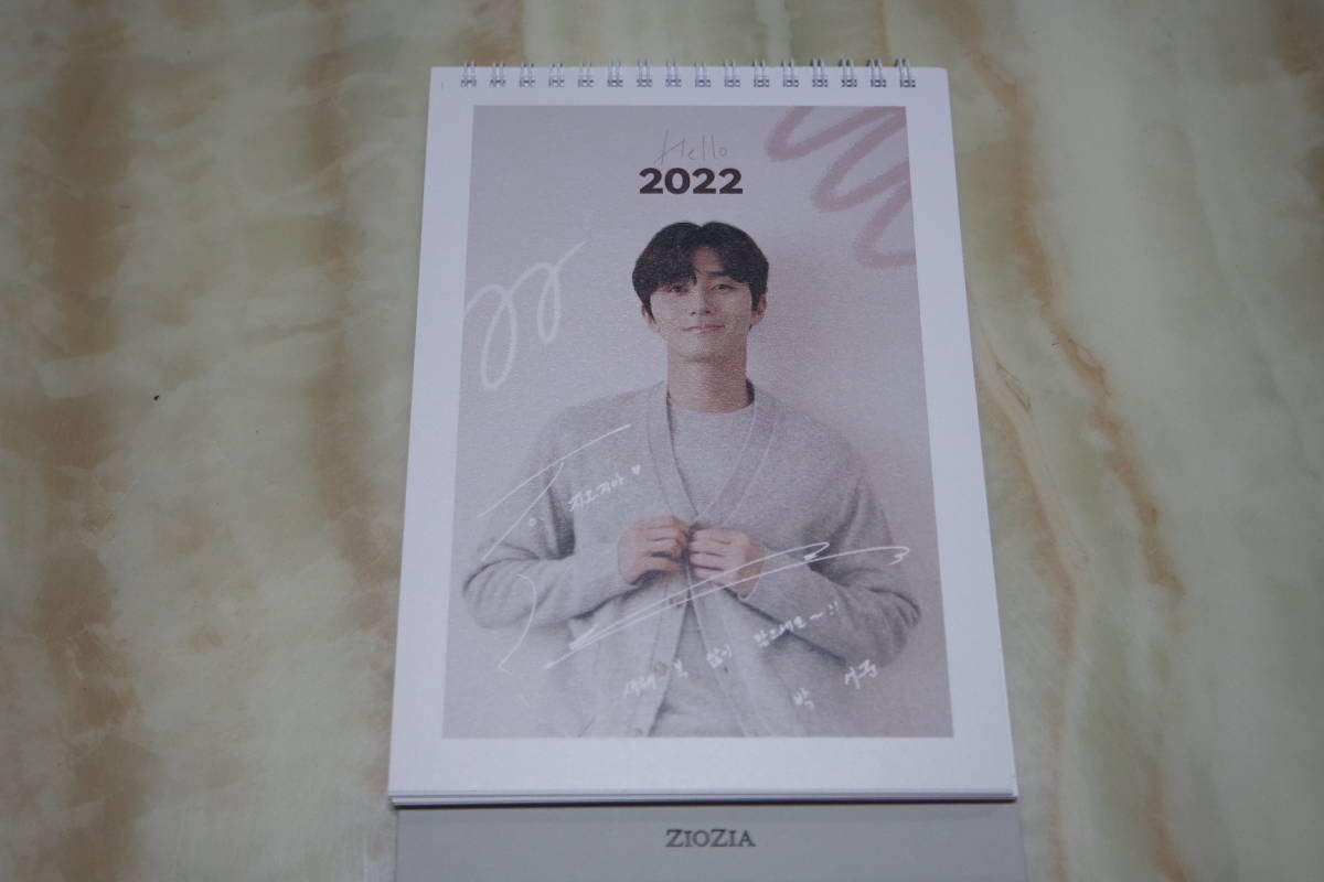 パク・ソジュン 2018年公式卓上カレンダー& DVD(絶版） 2025年最新