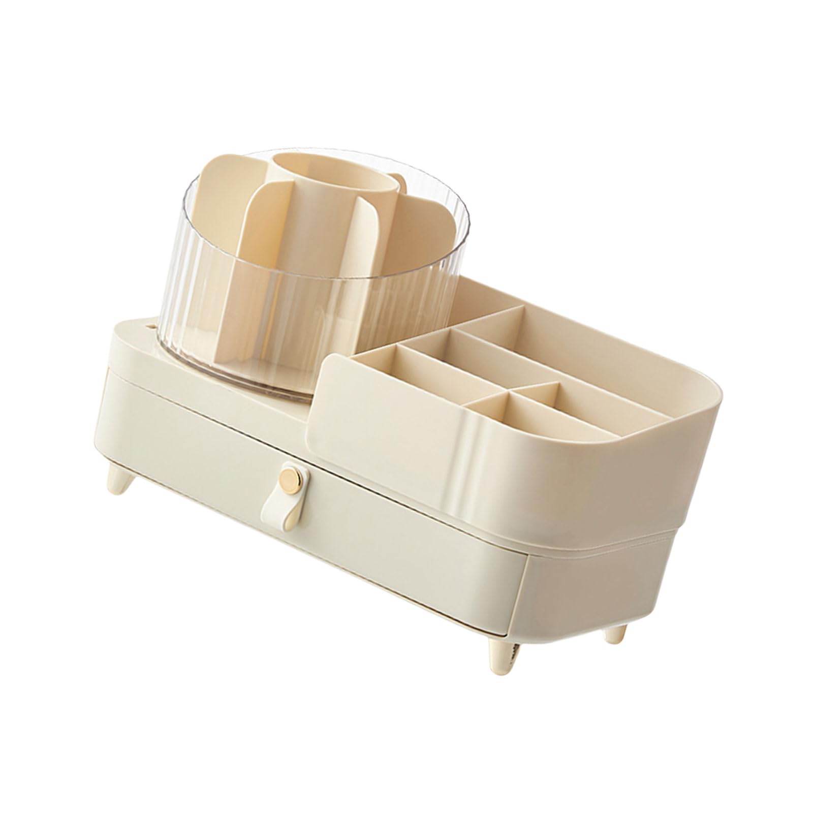 Kalttoy Sturdy Makeup Organizers with 360 Rotation Features Accessory for Access to Cosmetics Dresser Organizers