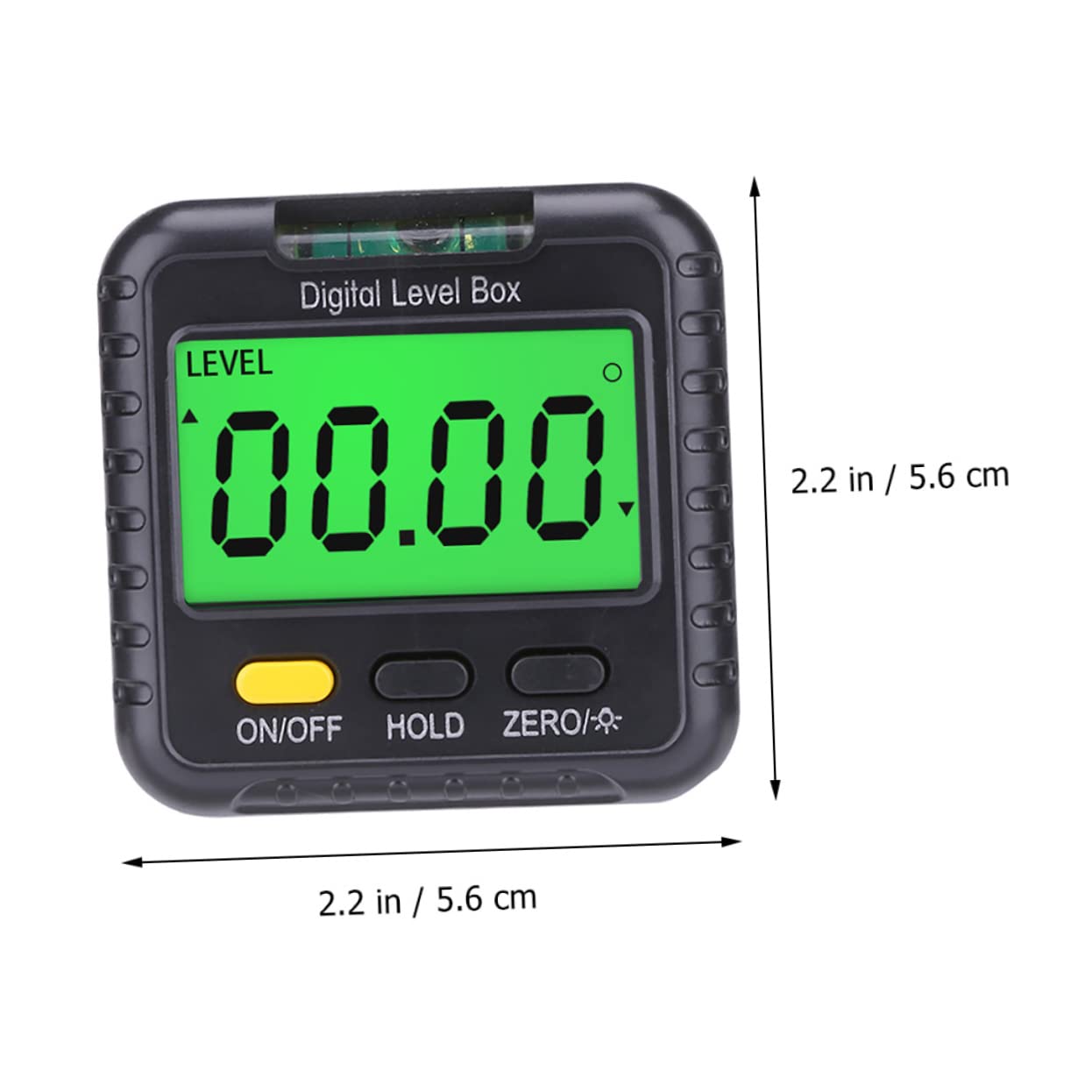 Uonlytech Lot De 2 Niveaux Numériques À Bulle Outil De Mesure Dangle Et De Pente Aimant Facile À Utiliser