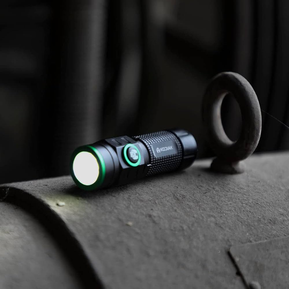 LitezAll Kodiak KUB Rechargeable Flashlight, 1000 Lumen