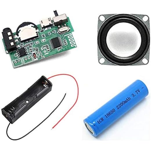 ESPtronics DIY Bluetooth Speaker Circuit Module Board for DI